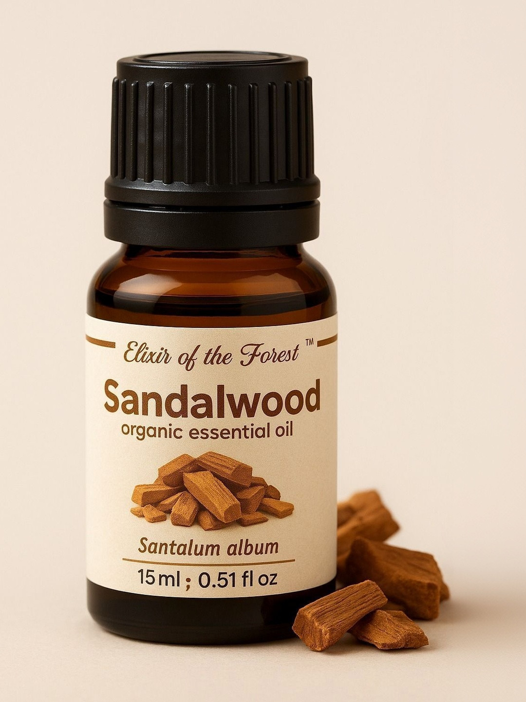 ELIXIR OF THE FOREST Sandalwood Essential Oil - 15 ml