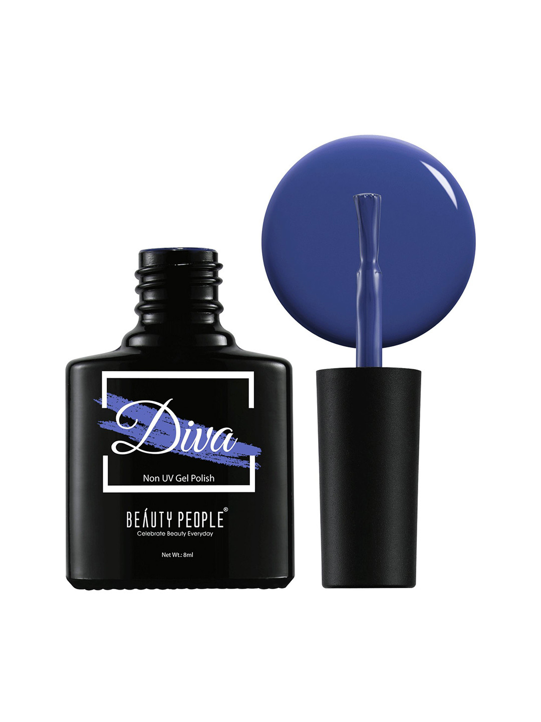 Beauty People Diva Long Lasting Non UV Gel Nail Polish 8 ml - Blue Horizon 08