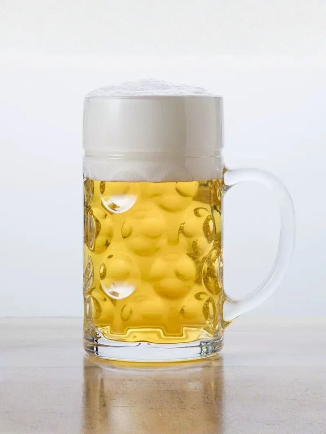 SMOKEY COCKTAIL Transparent Food-Safe Glass Big Barrel Beer Glass Bar Glass