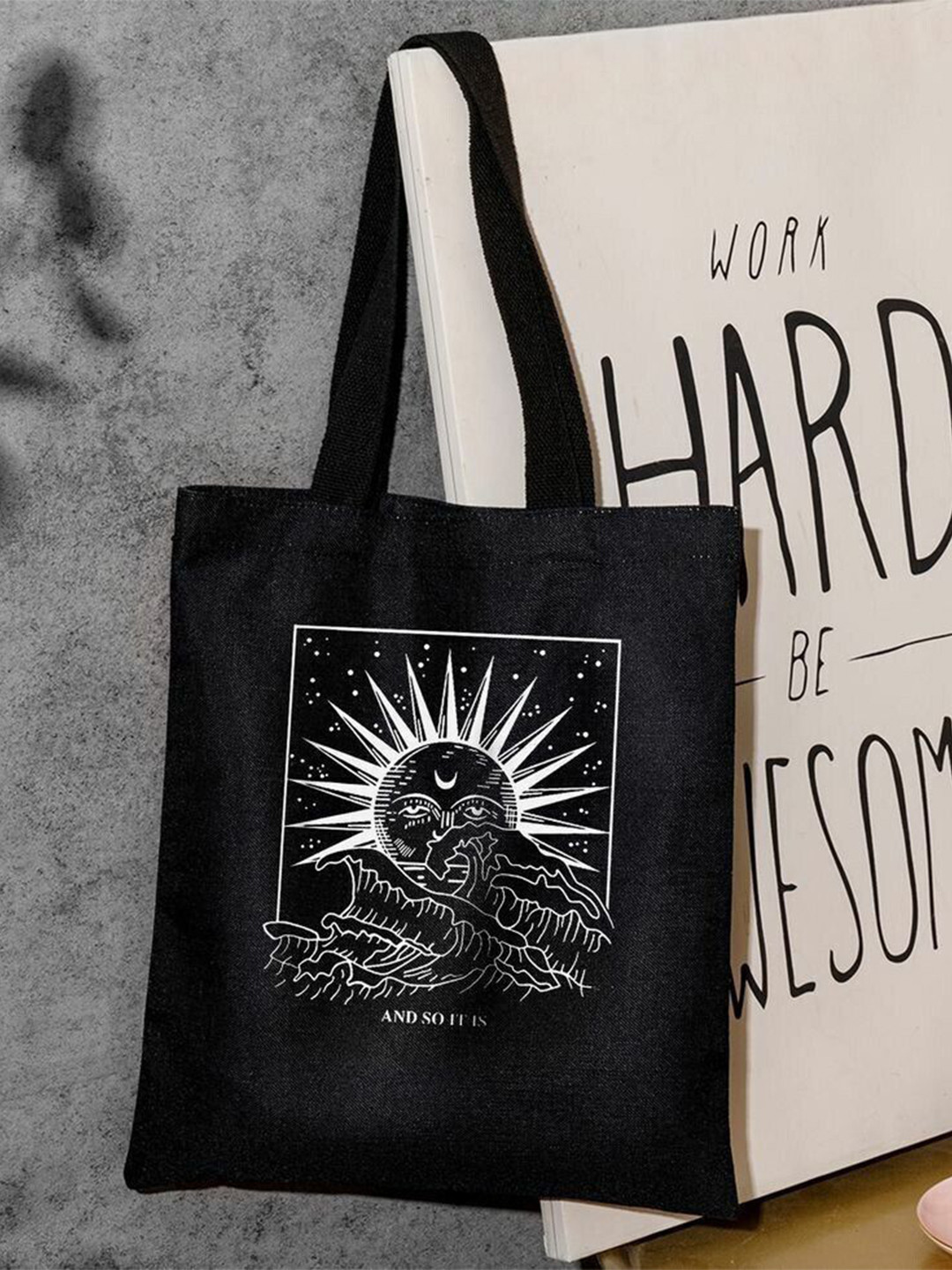 the sack co Women Graphic Print Shopper Tote Bag