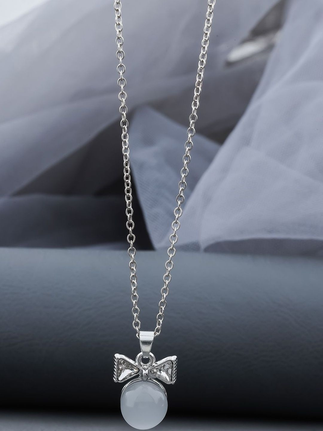 SZN Women Set Of 2 Brass Gold-Plated Minimal Design Necklace