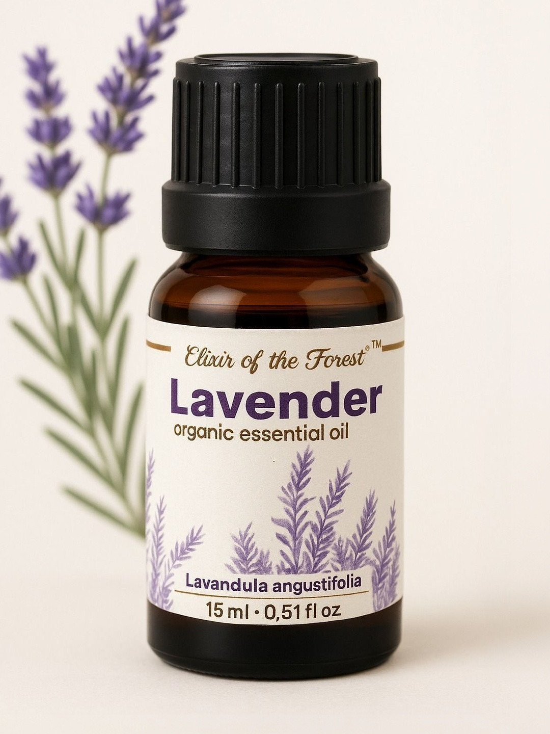 ELIXIR OF THE FOREST Lavender Essential Oil - 15 ml