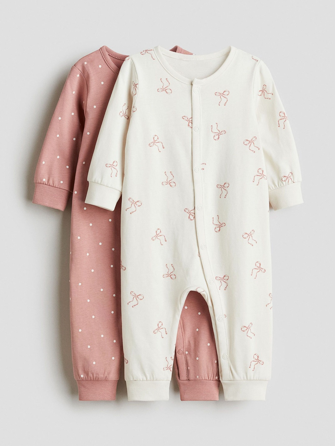 H&M 2-Pack Patterned Cotton Pyjamas