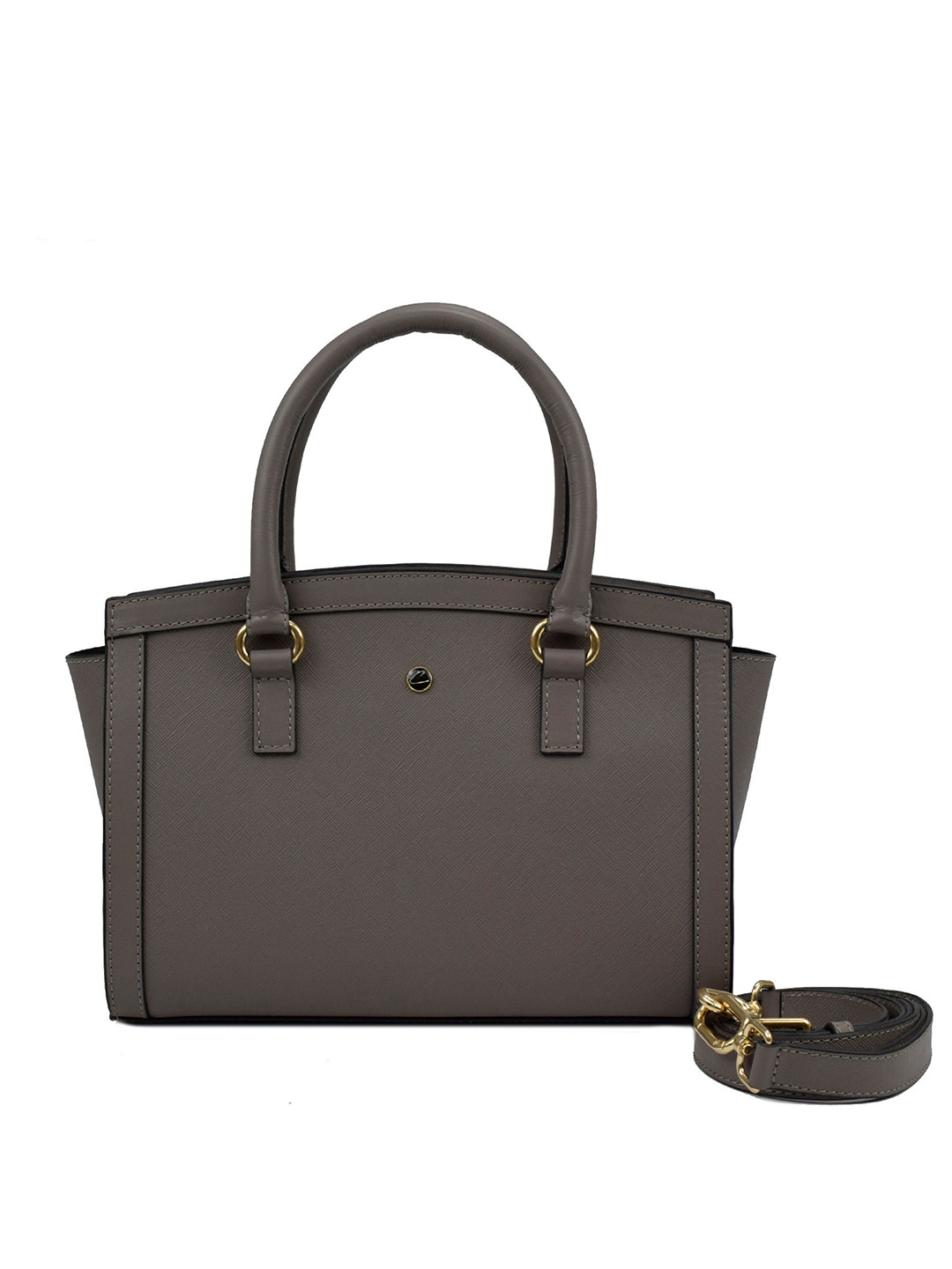 El'Curio Women Leather Structured Handheld Bag