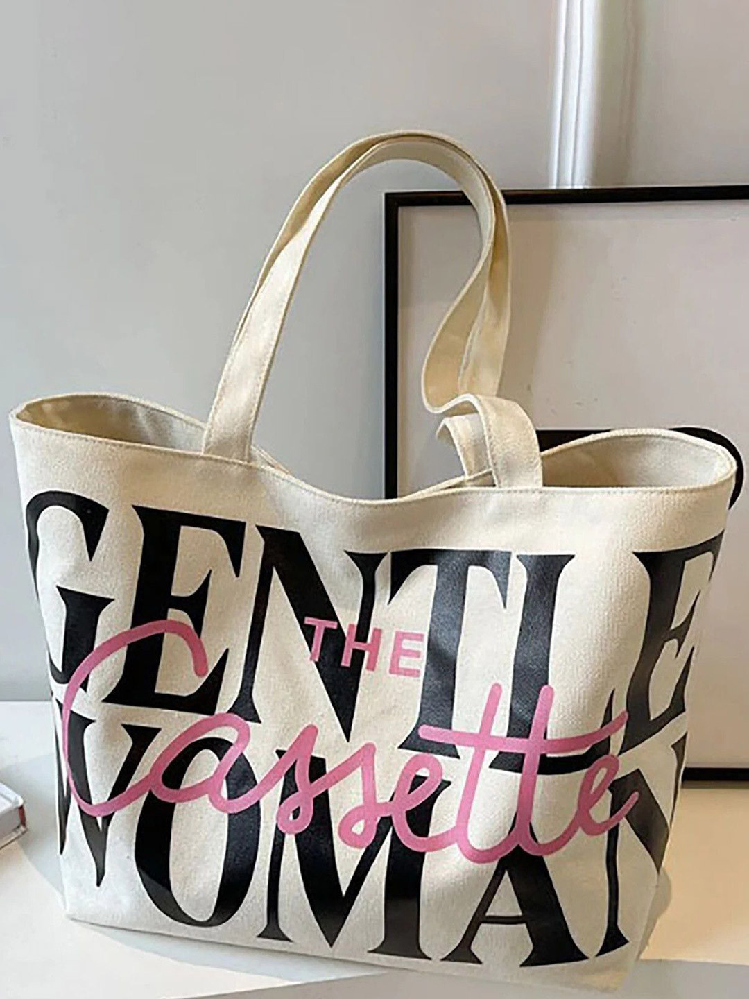 the sack co Shopper Women Typography Printed Regular Shopper Tote Bag