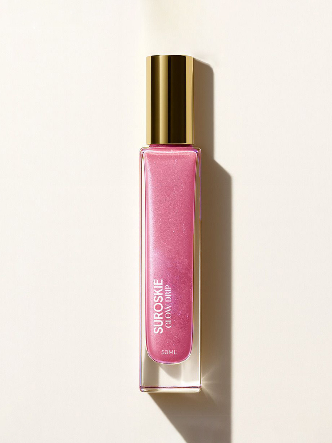 SUROSKIE Glow Drip Shimmer Body Oil With Jojoba Oil - 50 ml - Pink Luxe
