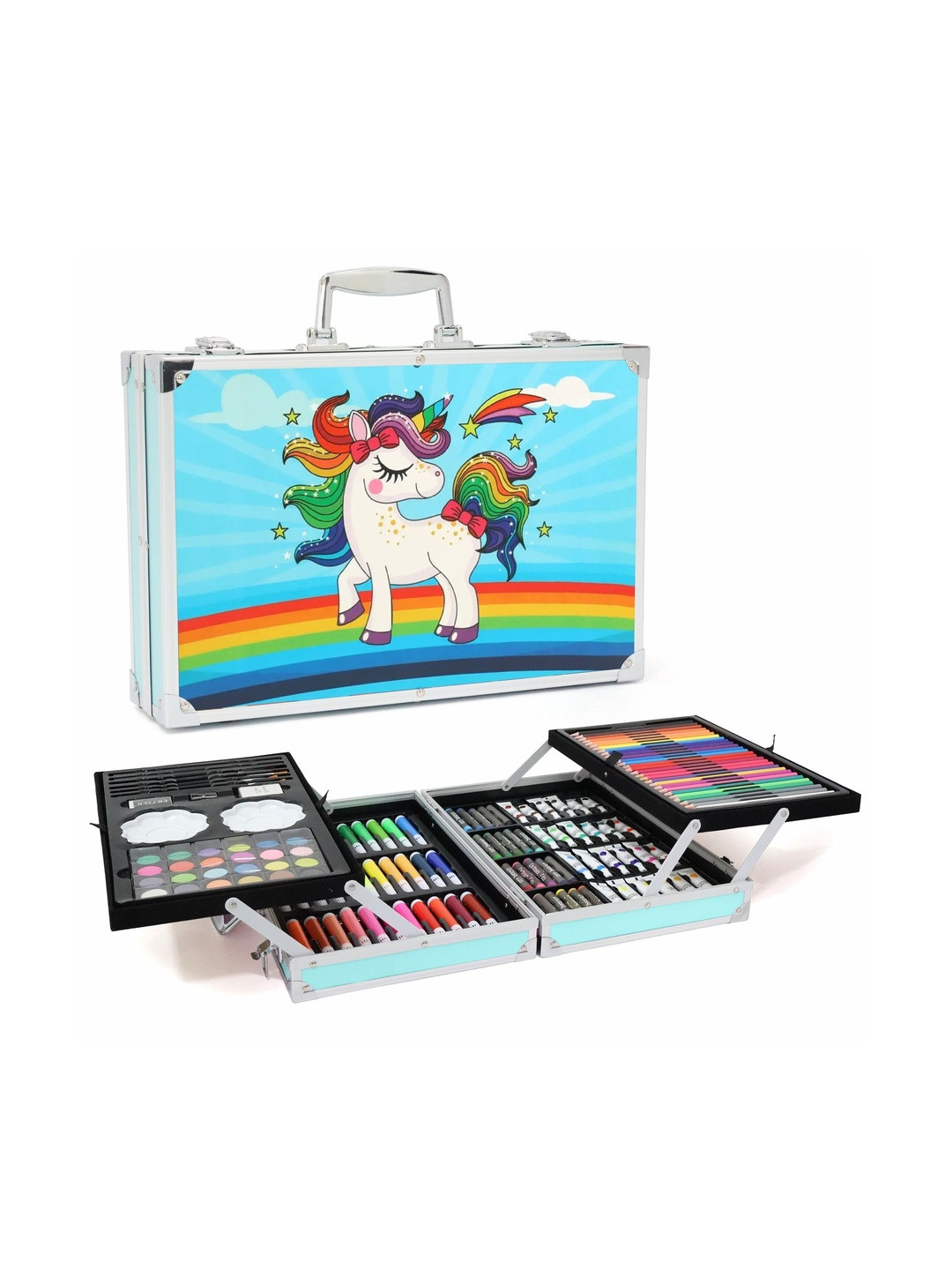 CHANAK Kids 155 Pcs Art Set with Paints & Colors
