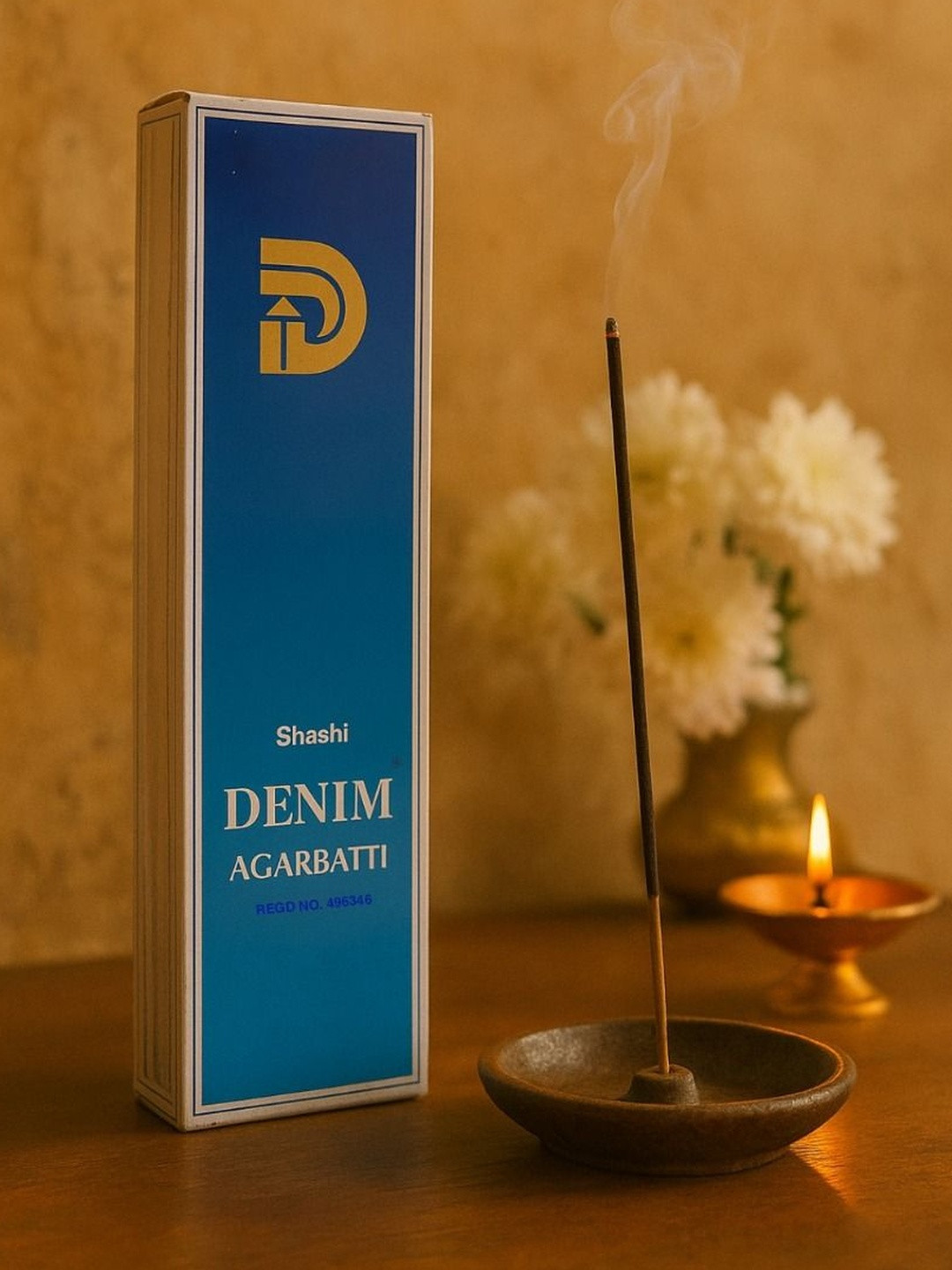 SHASHI DENIM Blue Denim Incense Sticks