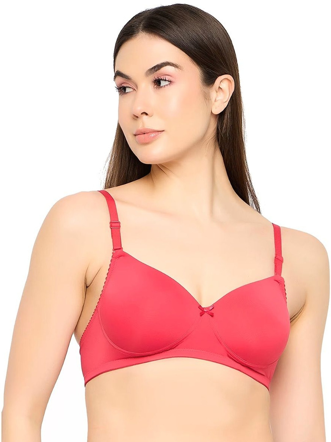 CHILEELIFE Paltu Medium Coverage Lightly Padded Non-Wired T-shirt Bra