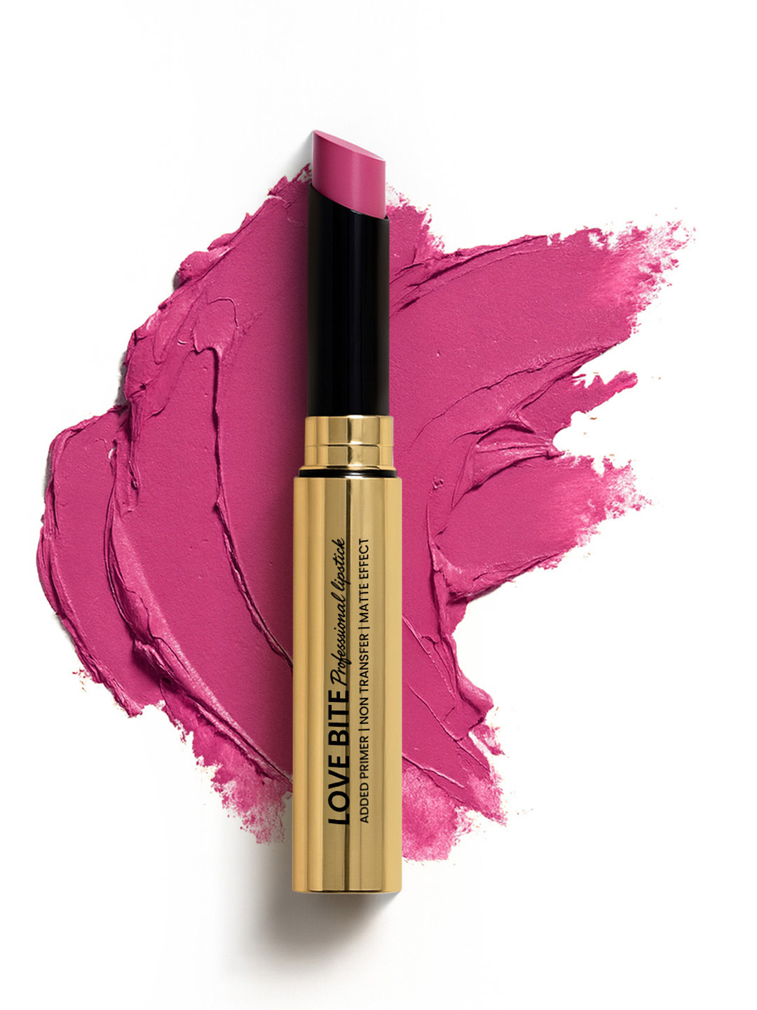 TEEN TEEN COSMETICS Love Bite Professional Non Transfer Matte Lipstick- 4g- Rose-Pink LB03