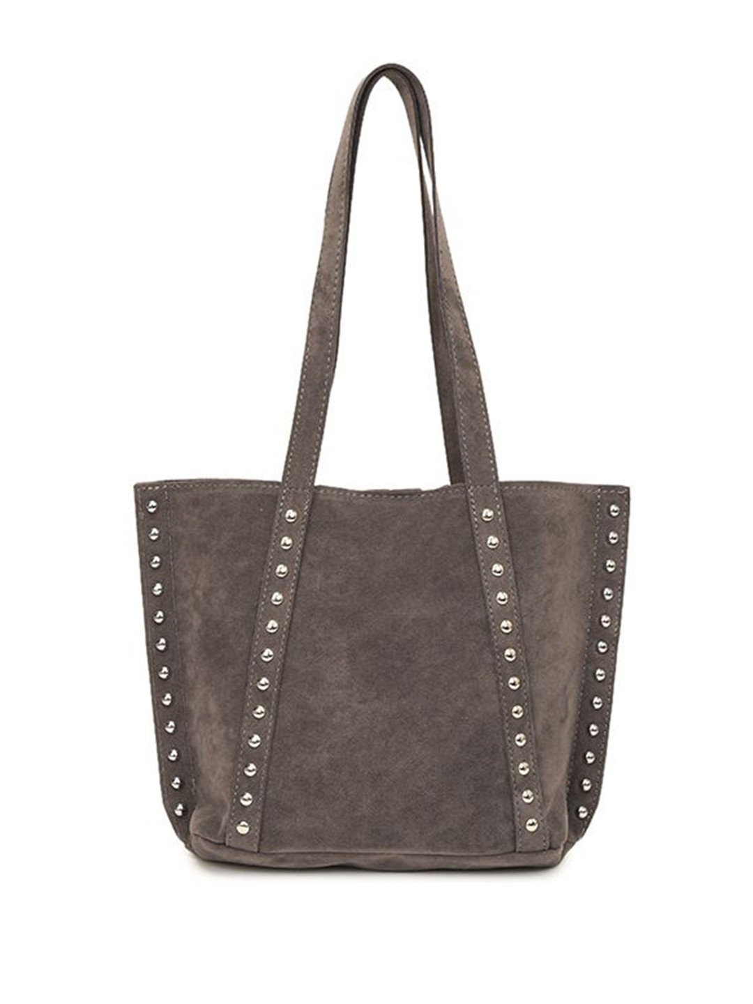 StyleCast x Revolte Suede Structured Tote Bag