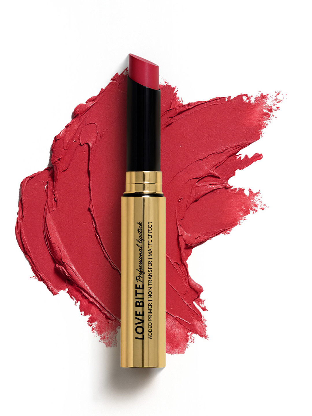 TEEN TEEN COSMETICS Love Bite Professional Non Transfer Lipstick - 4 g - Bridal-Red - 08