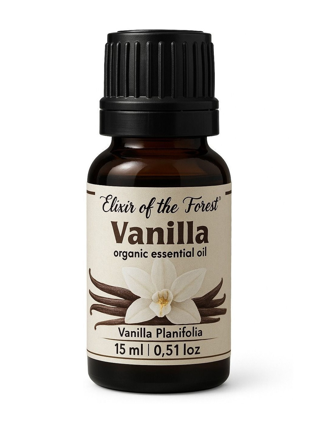 ELIXIR OF THE FOREST Vanilla Essential Oil - 15 ml