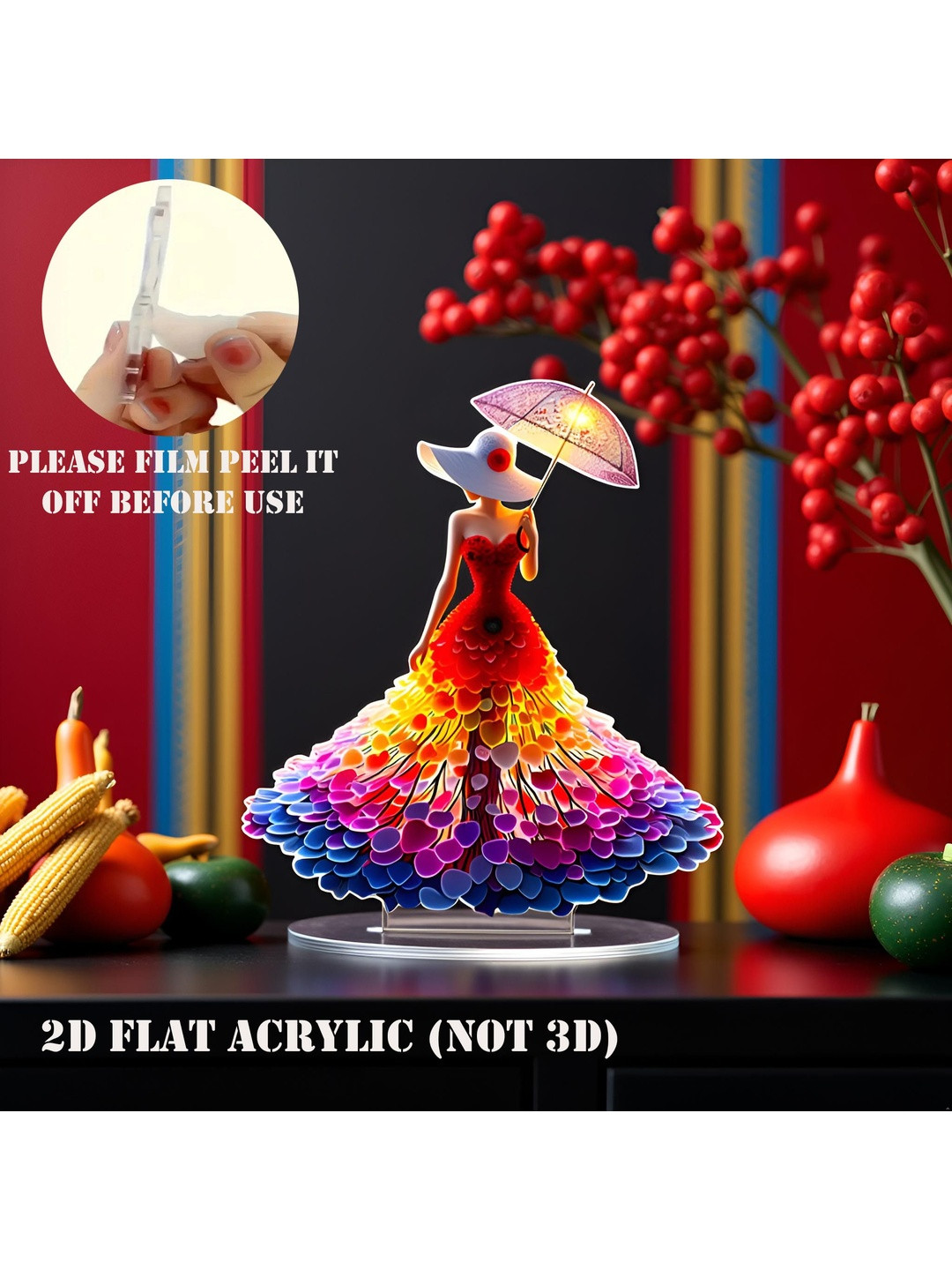 Gopalvilla Red Glossy Car Lightweight Medium Showpiece - 5.7 Inch