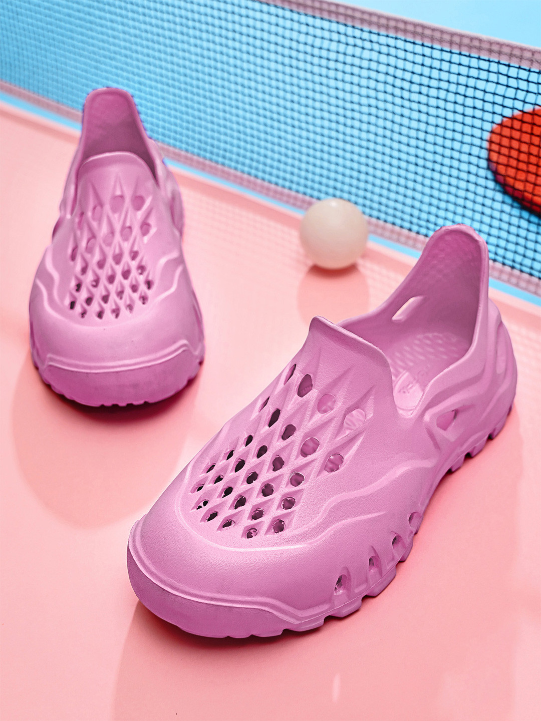 Hoppa Alpha Kids Baby Pink Kids Casual Shoes