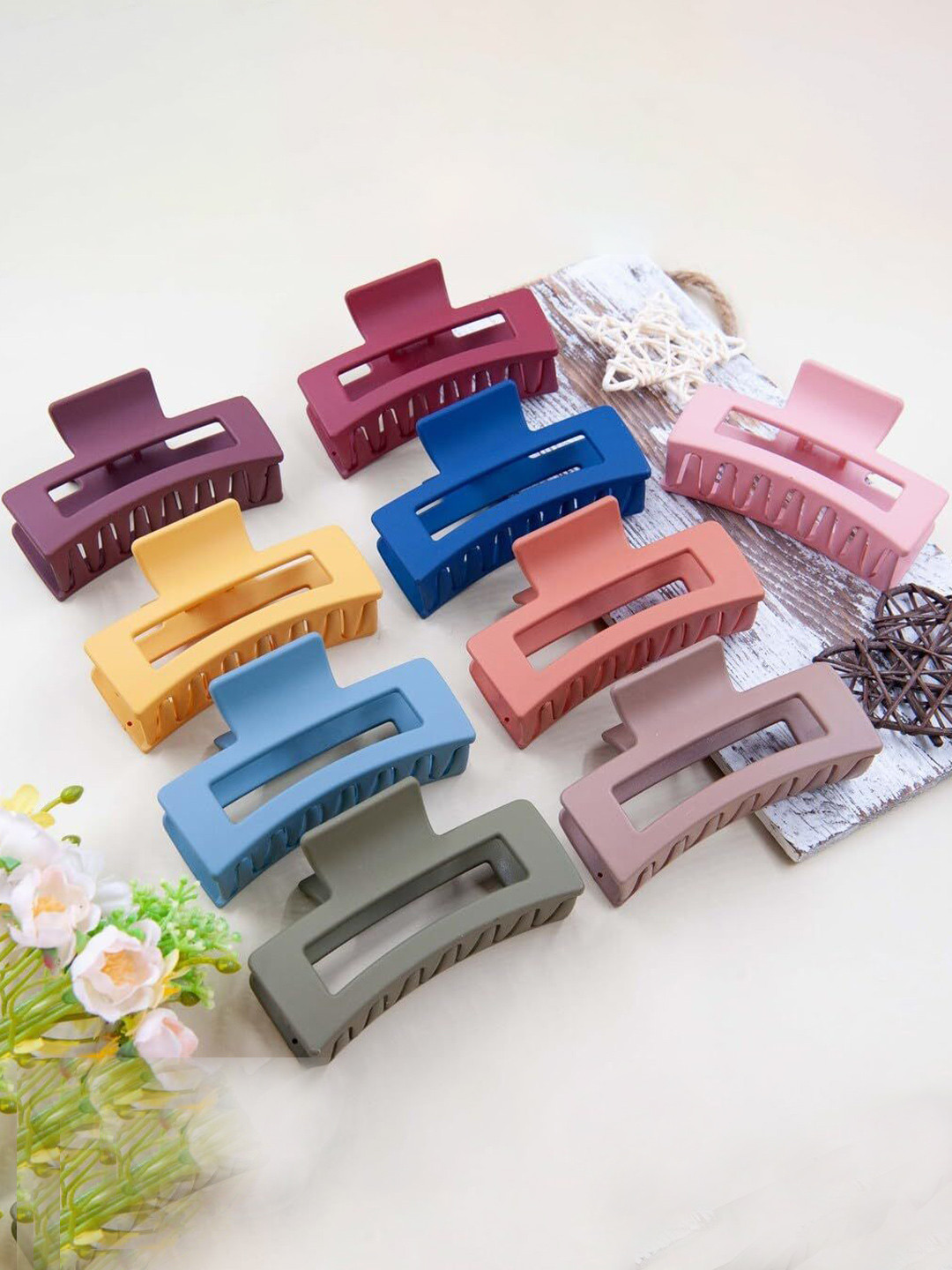 MADHAVWATCH Women Set of 6 Claw Clip