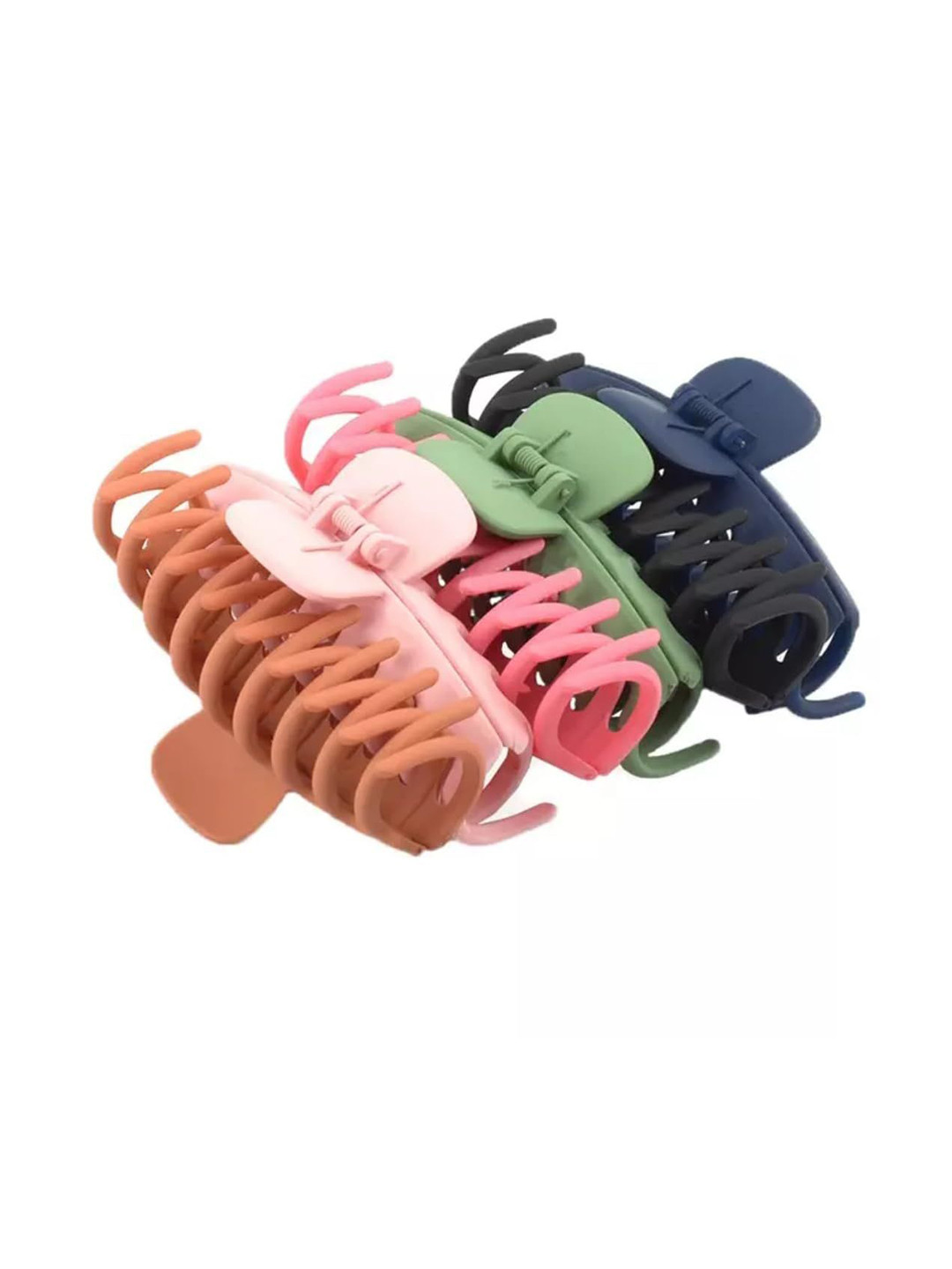 Watch junction Women Set of 2 Comb shape Matte Finished Hair Claw Clip