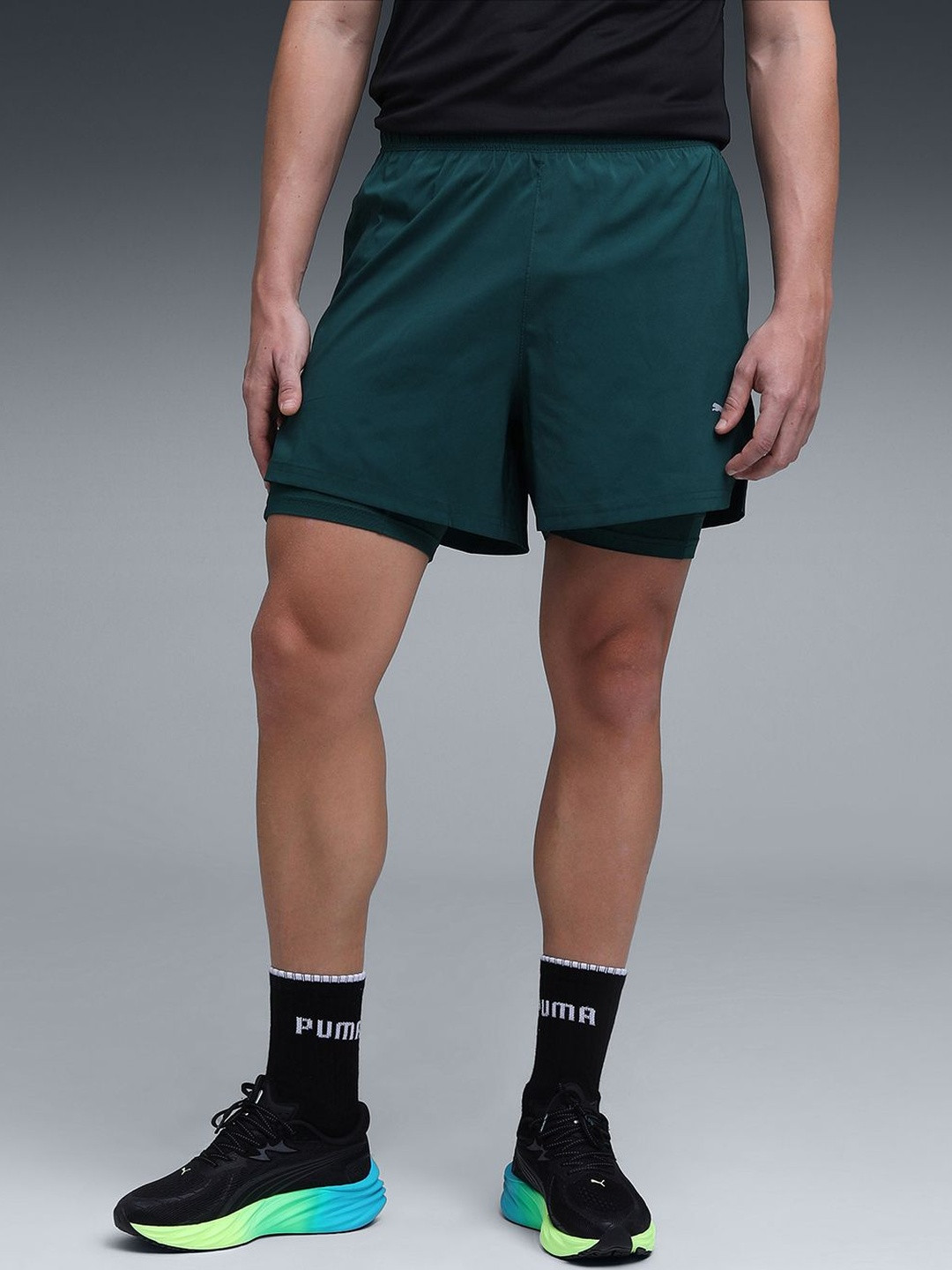 Puma Mens Ultra-Light 2-in-1 Running Shorts