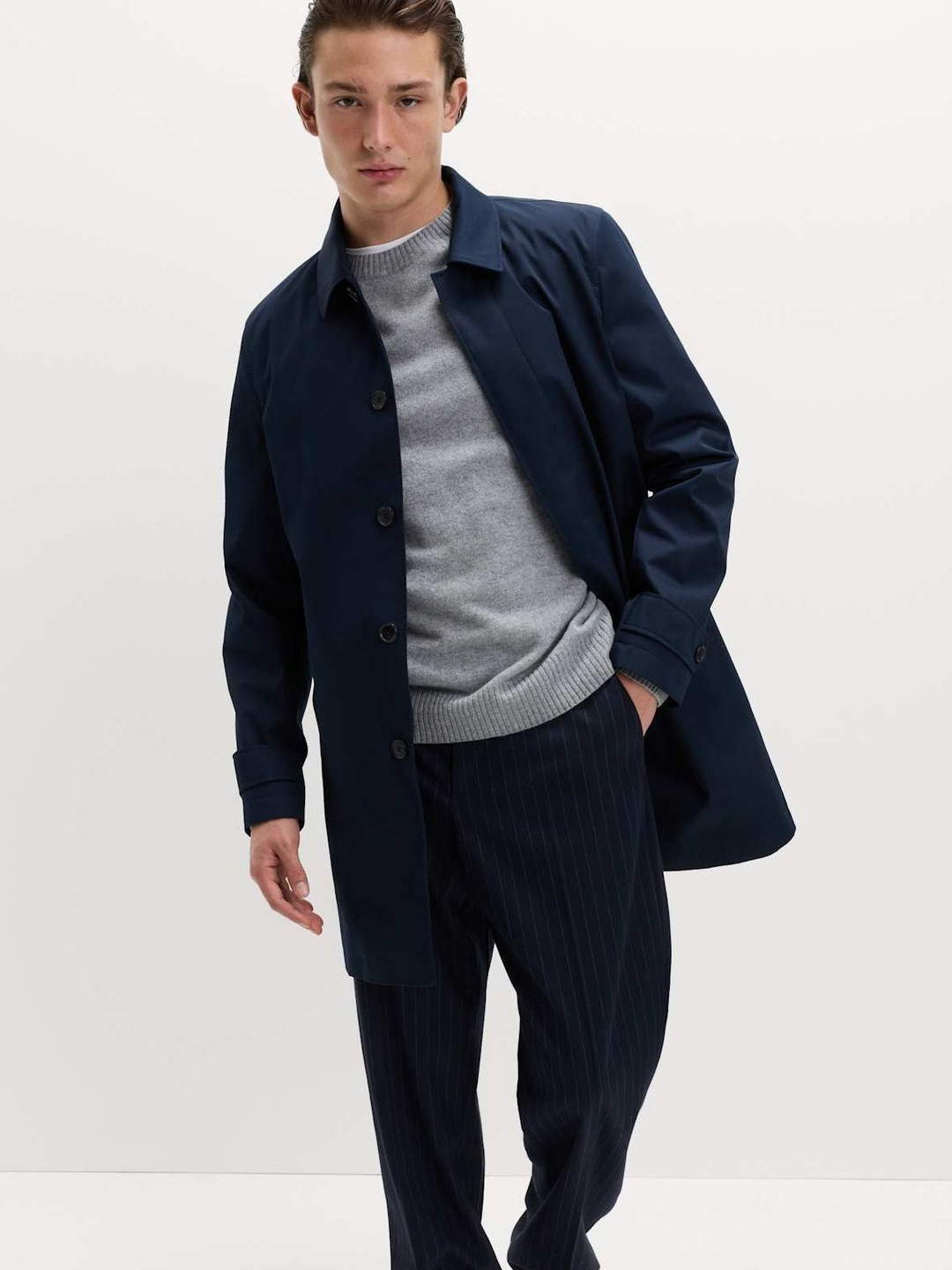 Marks & Spencer Men Car Coat Woven Jacket