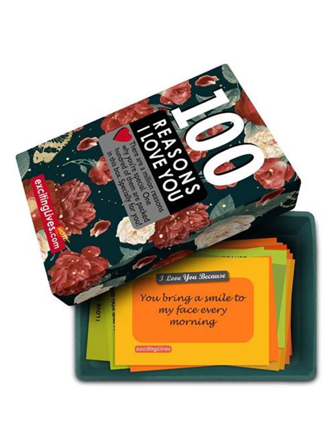 exciting Lives Set of 2 Hundred Reasons I Love You Box