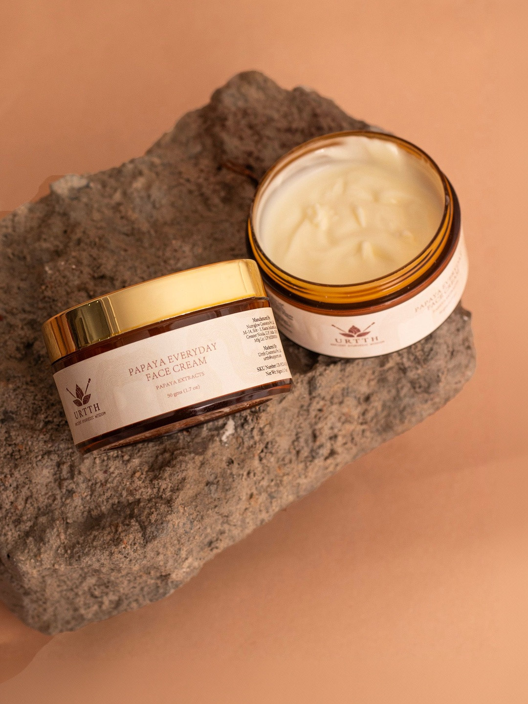 TJORI Papaya Everyday Face Cream- 50 g