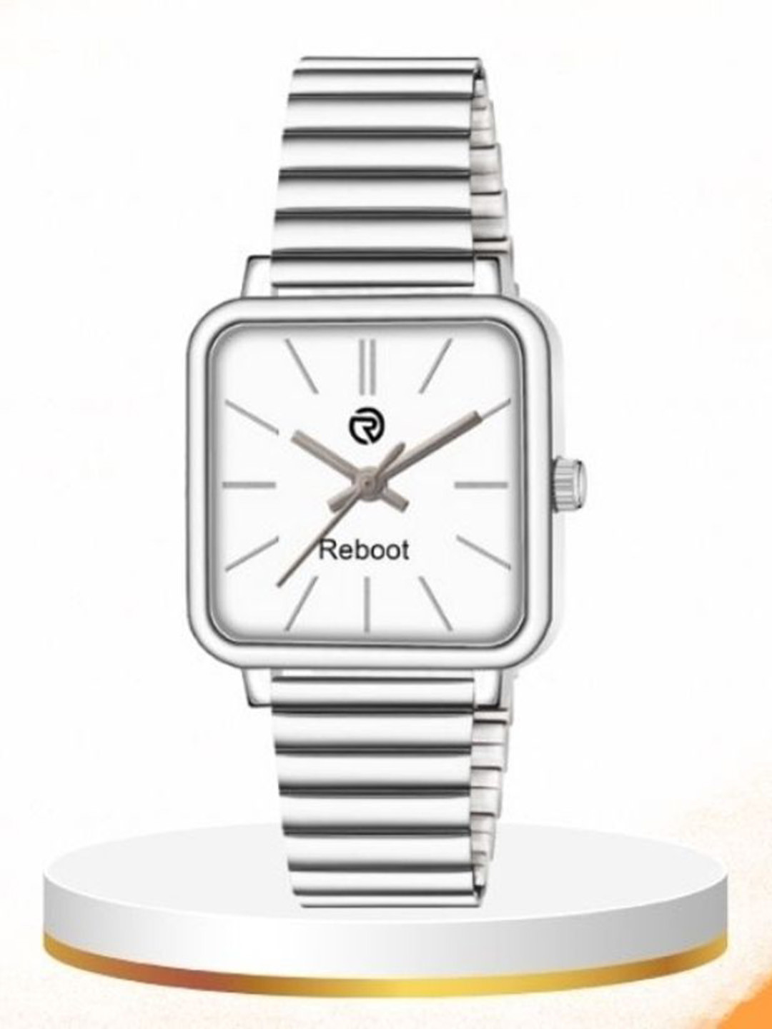 REBOOT Men Printed Dial & Stainless Steel Bracelet Style Straps Analogue Watch New39_152