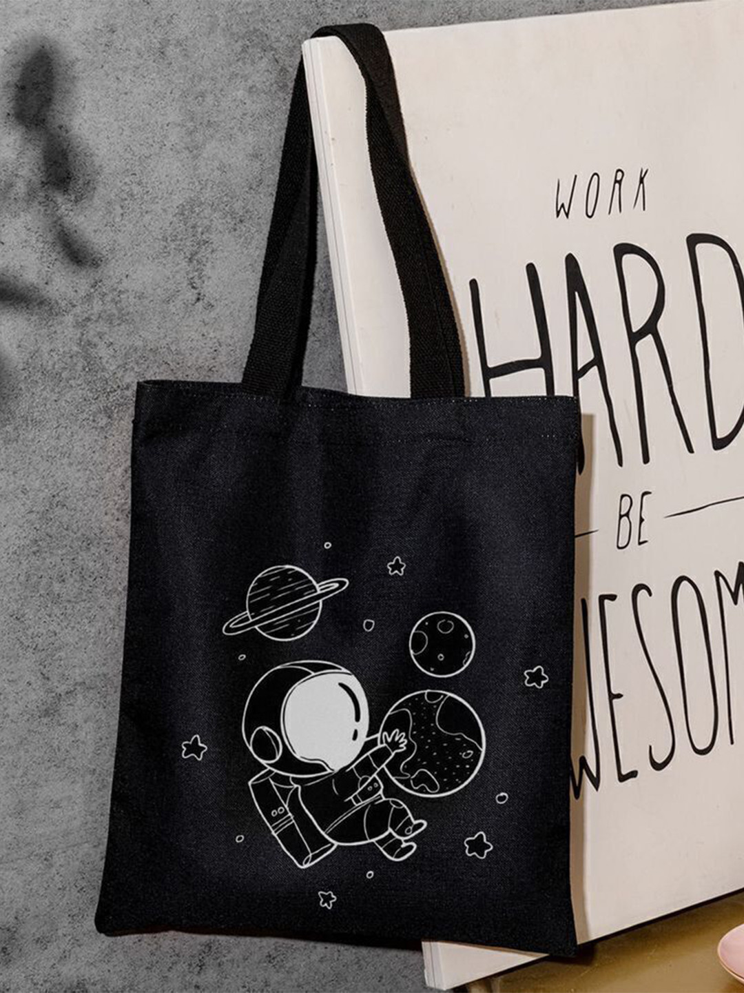 the sack co Women Graphic Print Oversized Shopper Tote Bag