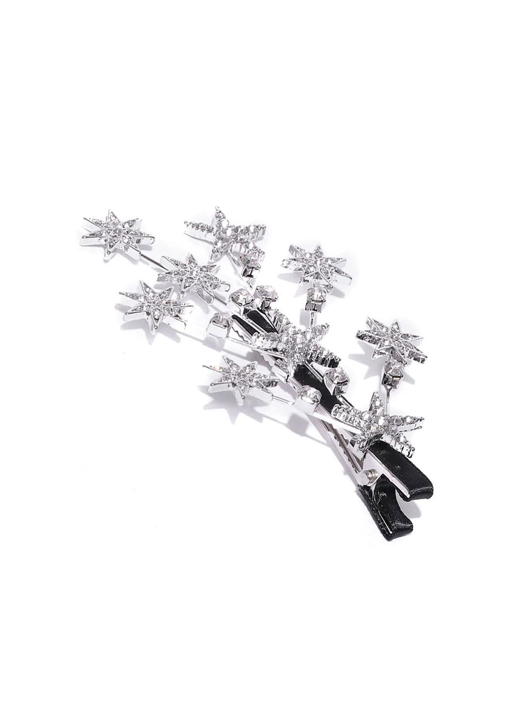 DailyObjects Women Star Barrettes Five Pointed Star Alligator Hair Clip