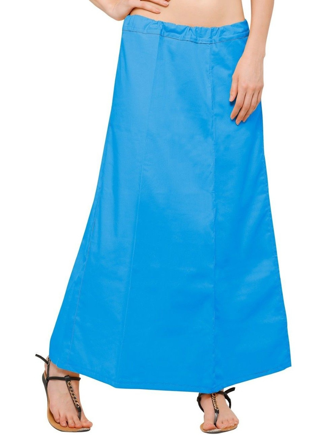 Guddan Women Solid Low-Rise Cotton Saree Petticoat