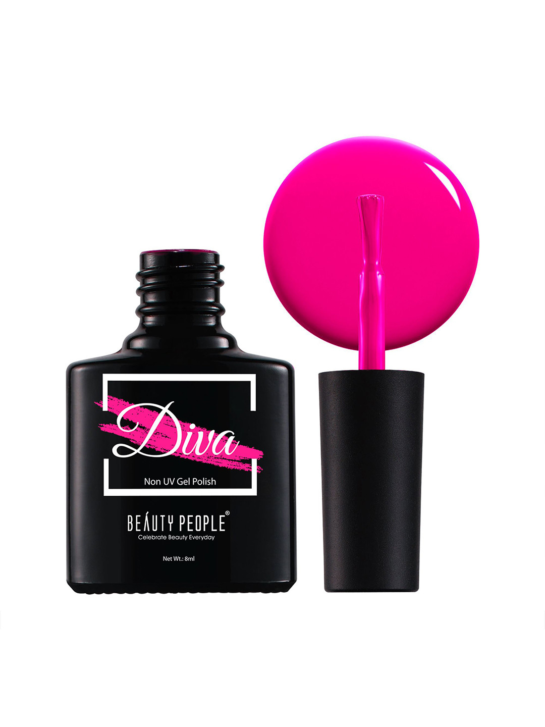 Beauty People Diva Long Lasting Non UV Gel Nail Polish 8 ml - Pink Bloom 06