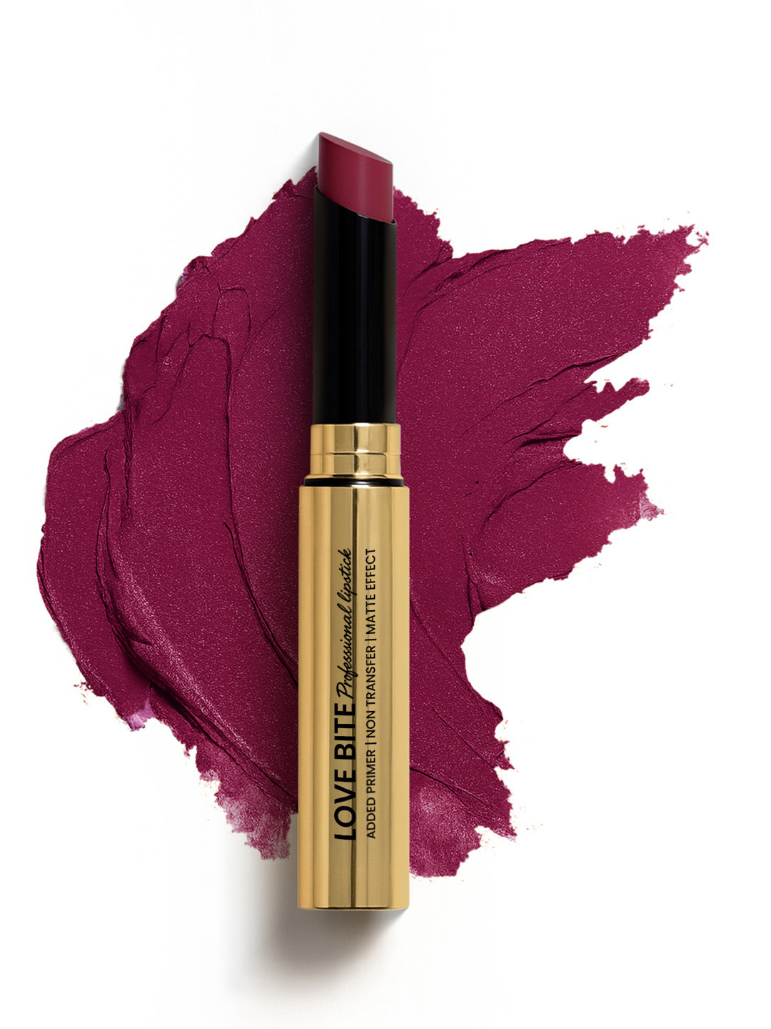 TEEN TEEN COSMETICS Love Bite Professional Non Transfer Matte Lipstick- 4g - Rust Red LB07