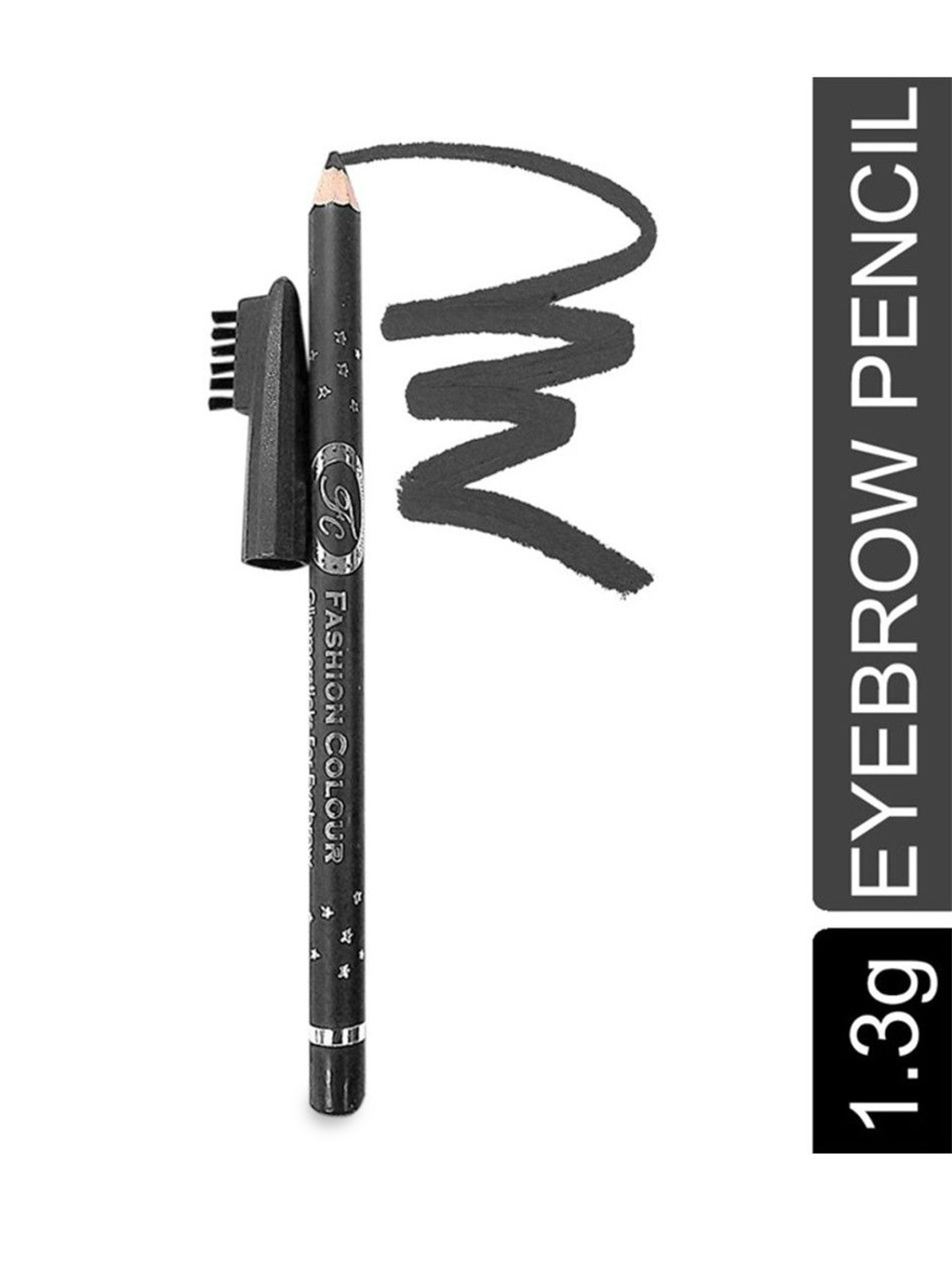 Fashion Colour Professional Long Lasting Eyebrow Pencil with Brush - Grey 07