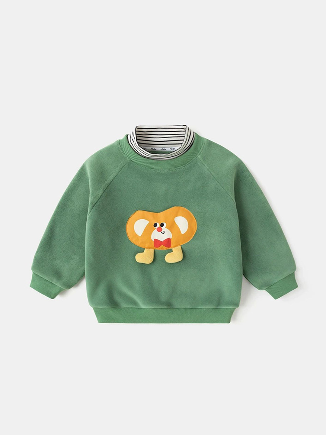 LULU & SKY Boys Graphic Zipper Printed Sweatshirt