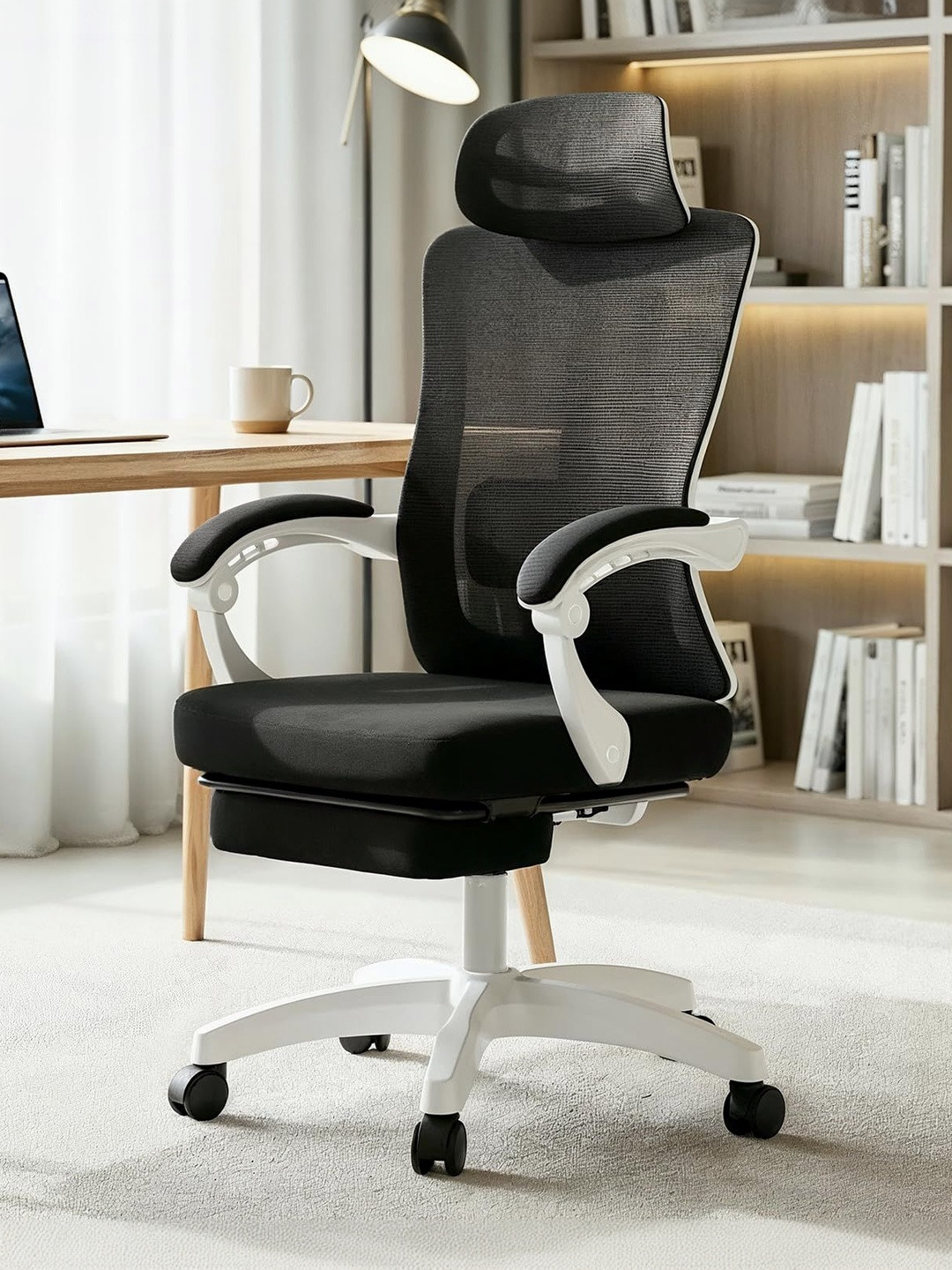 DROGO Flexo Ergonomic High Back Adjustable Seat Height Study Folding Chair