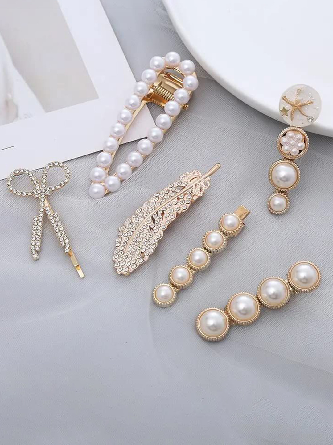 Axpro Women Set of 12  Korean  Hair Accessory Set