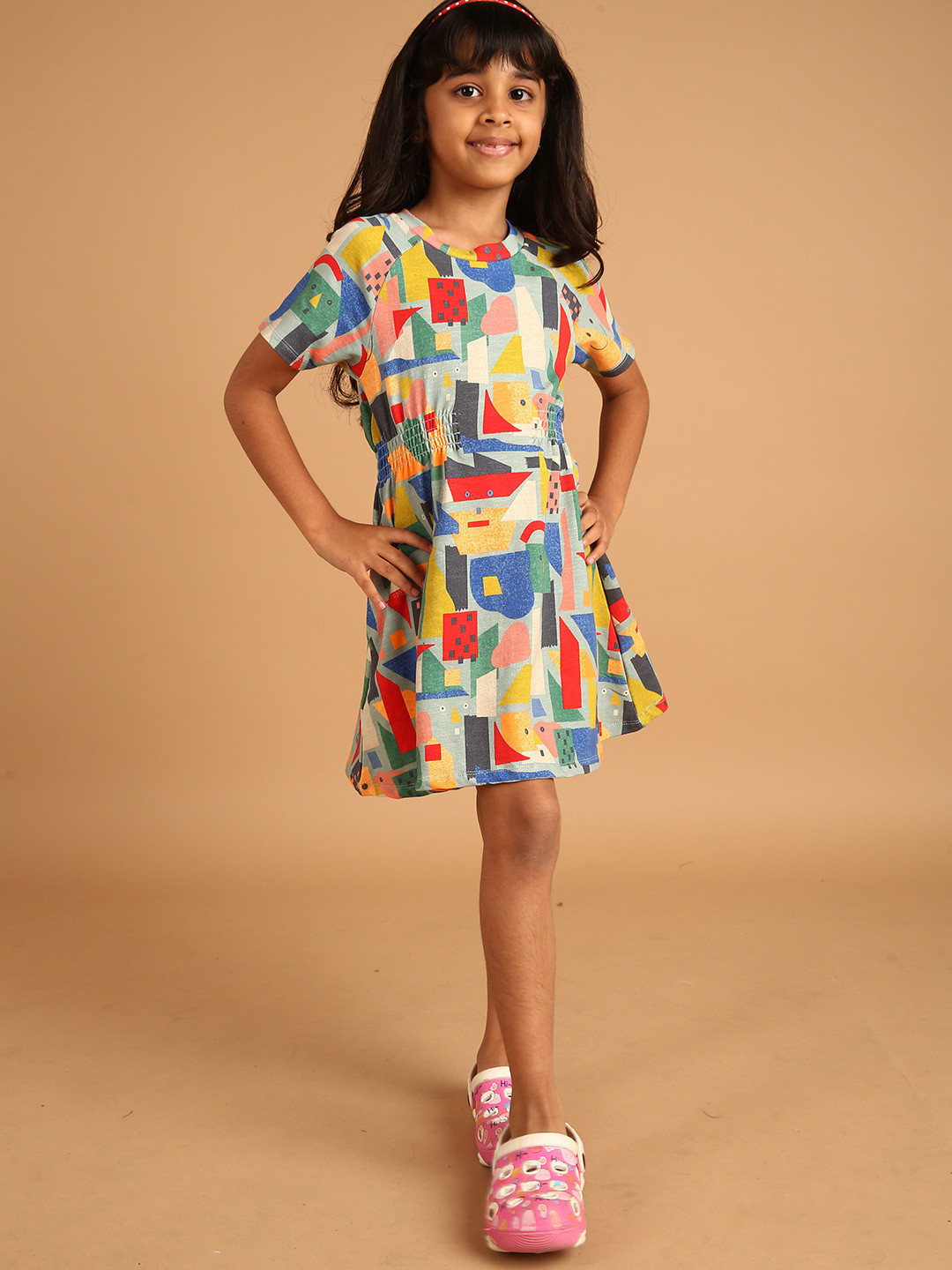 PILOLO Print A-Line Dress