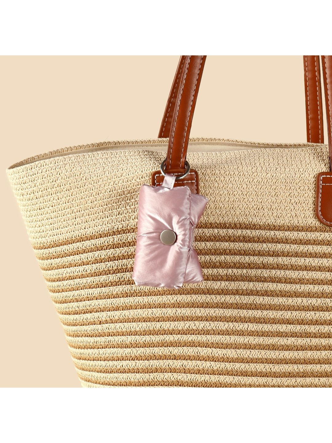 SALTY Pink Sleek Storage Bag Charm