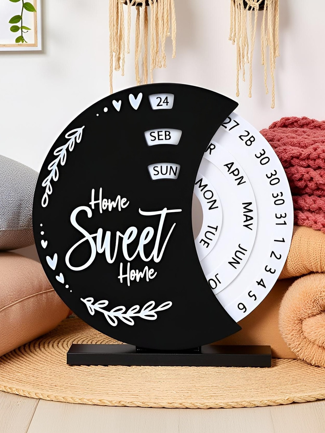 Gopalvilla Circular Rotating Desk Figurine Showpiece