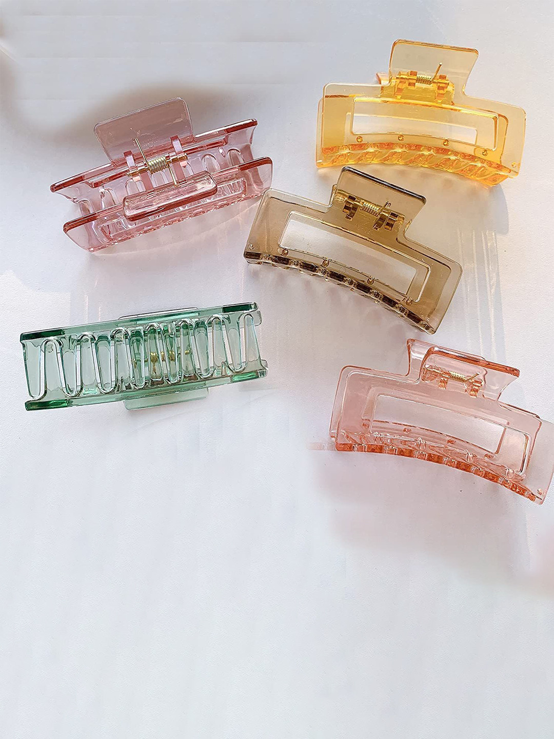 Lyphy Women Set of 5 Clutchers Clip