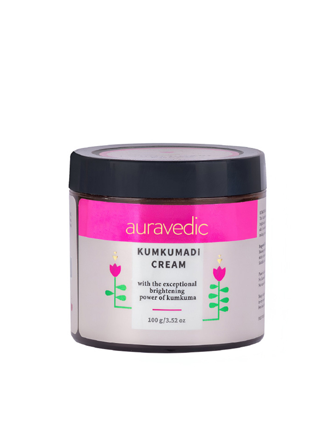 Auravedic Kumkumadi Face Cream with Kumkumadi Tailam for Glowing Skin - 100g