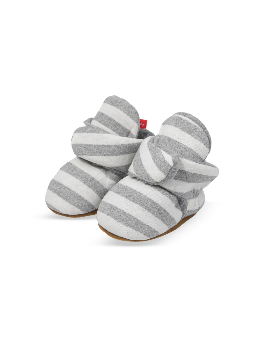 NESKA MODA Kids Cotton Striped Booties