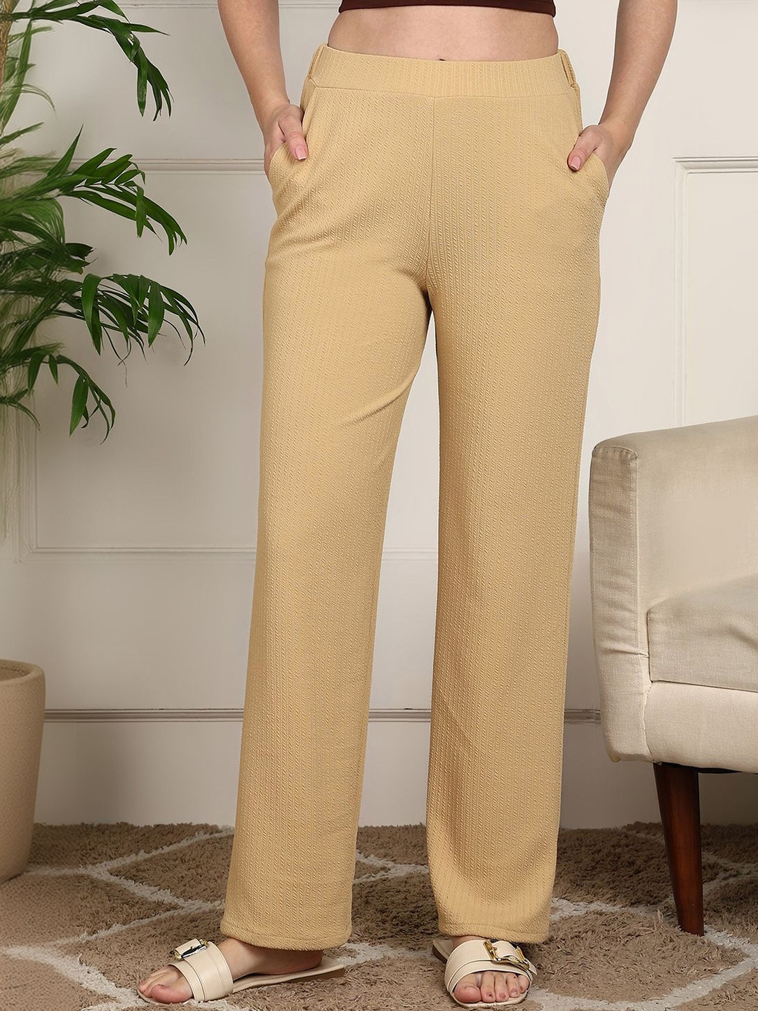 BAESD Striped Regular Trousers