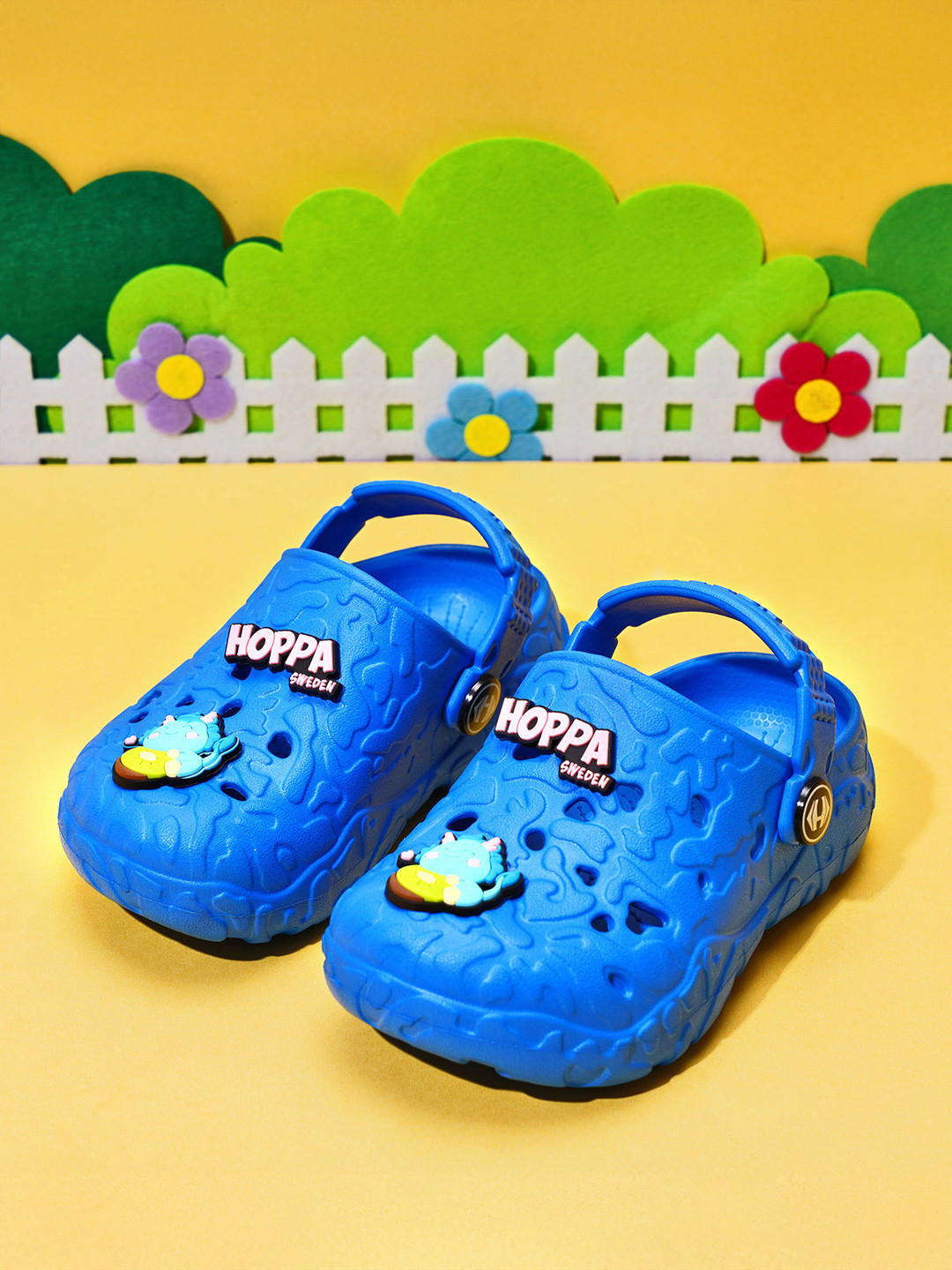 Hoppa Rock Kids Royal Blue Kids Clogs