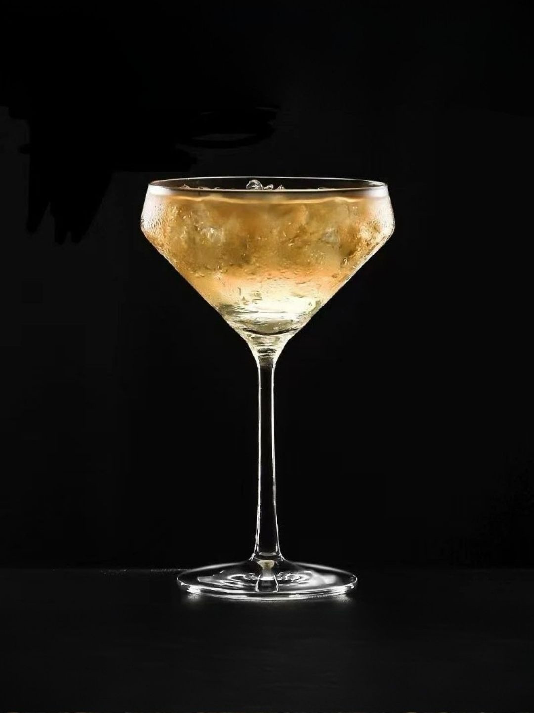 SMOKEY COCKTAIL Transparent 6 Food-Safe Glass Martini Glass Bar Glass