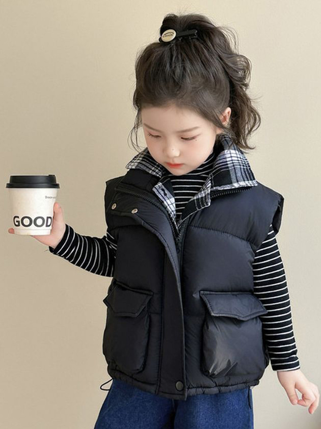 LULU & SKY Girls Sweater Vest