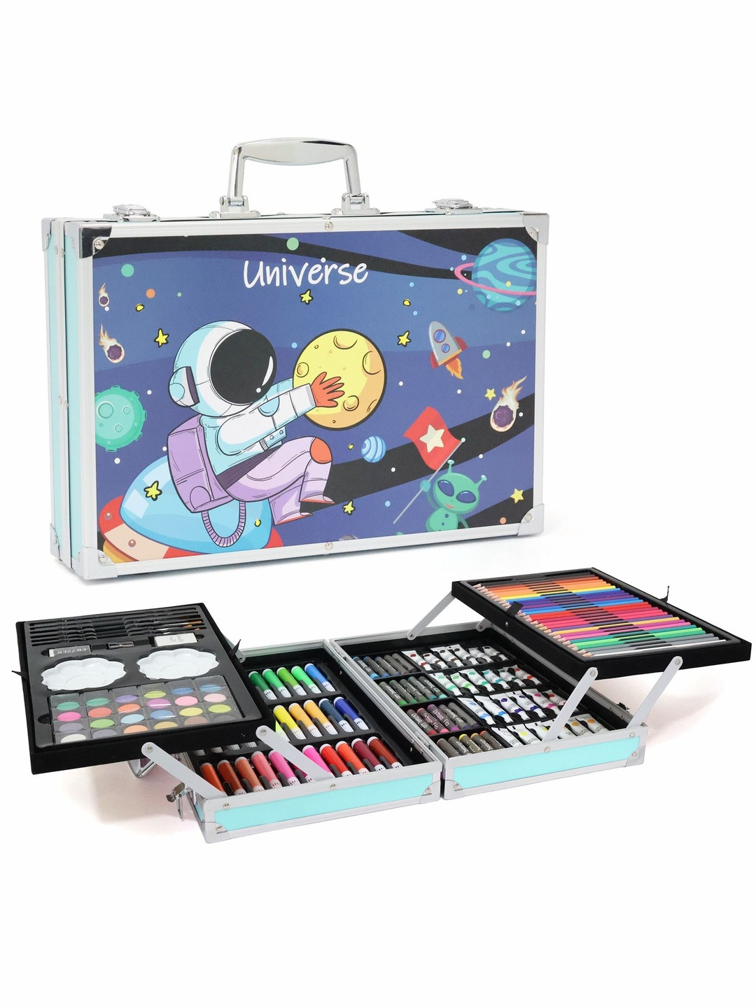 CHANAK Kids 155 Pcs Art Set with Paints & Colors