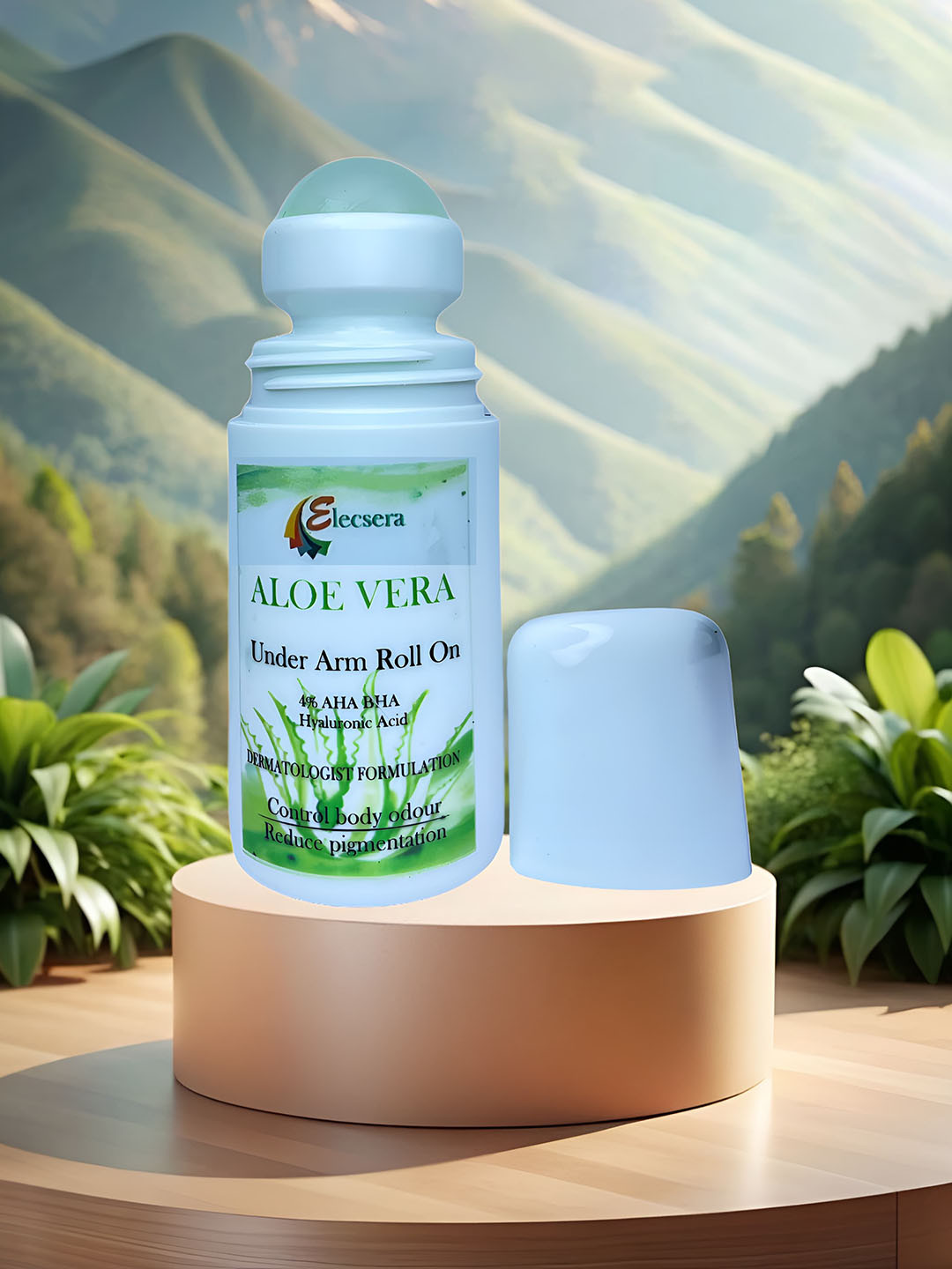 Elecsera Aloevera Long Lasting Under Arm Roll On - 50 ml