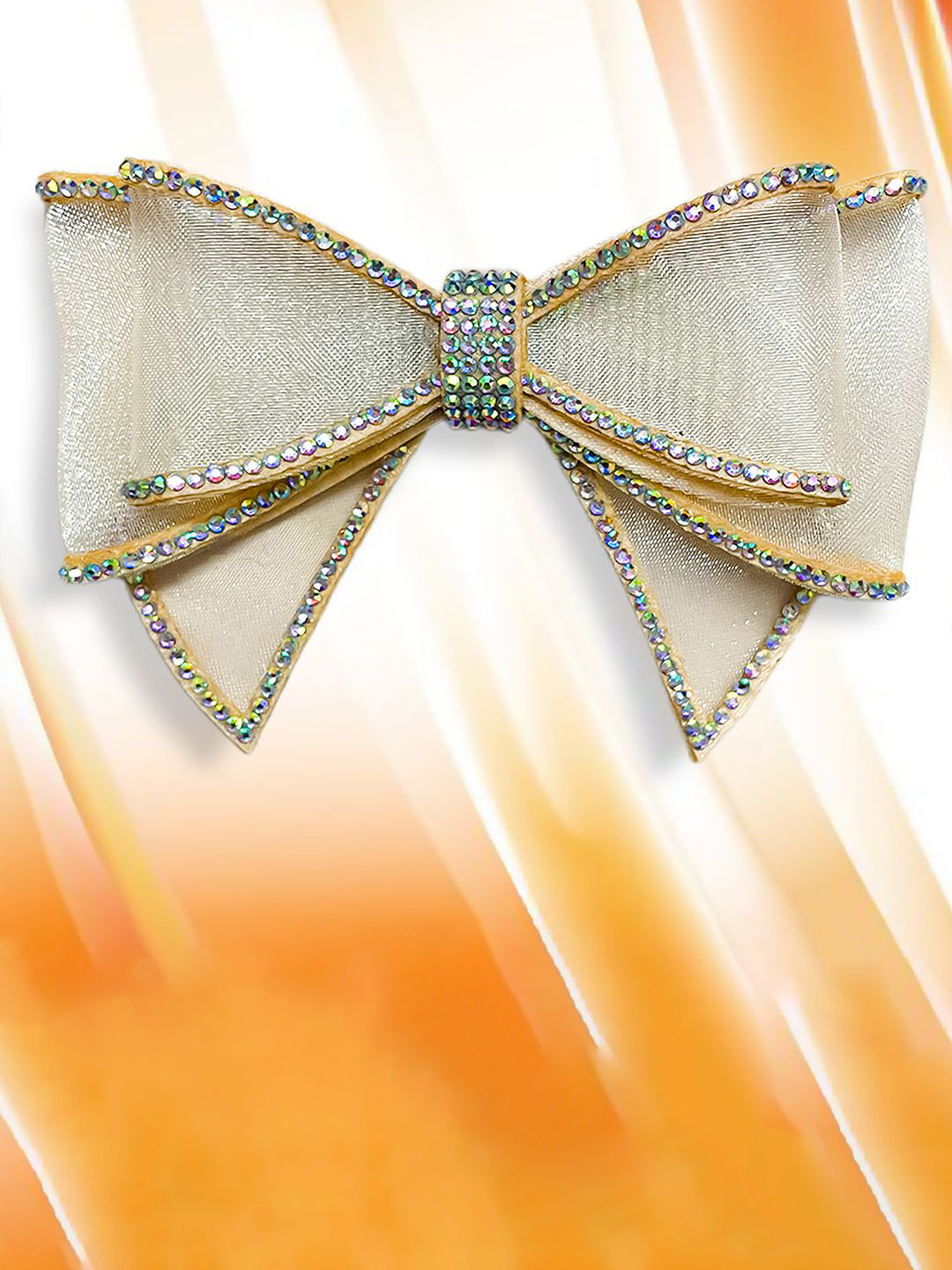 MAJESTIQUE Girls Rhinestone Embellished Alligator Hair Clip