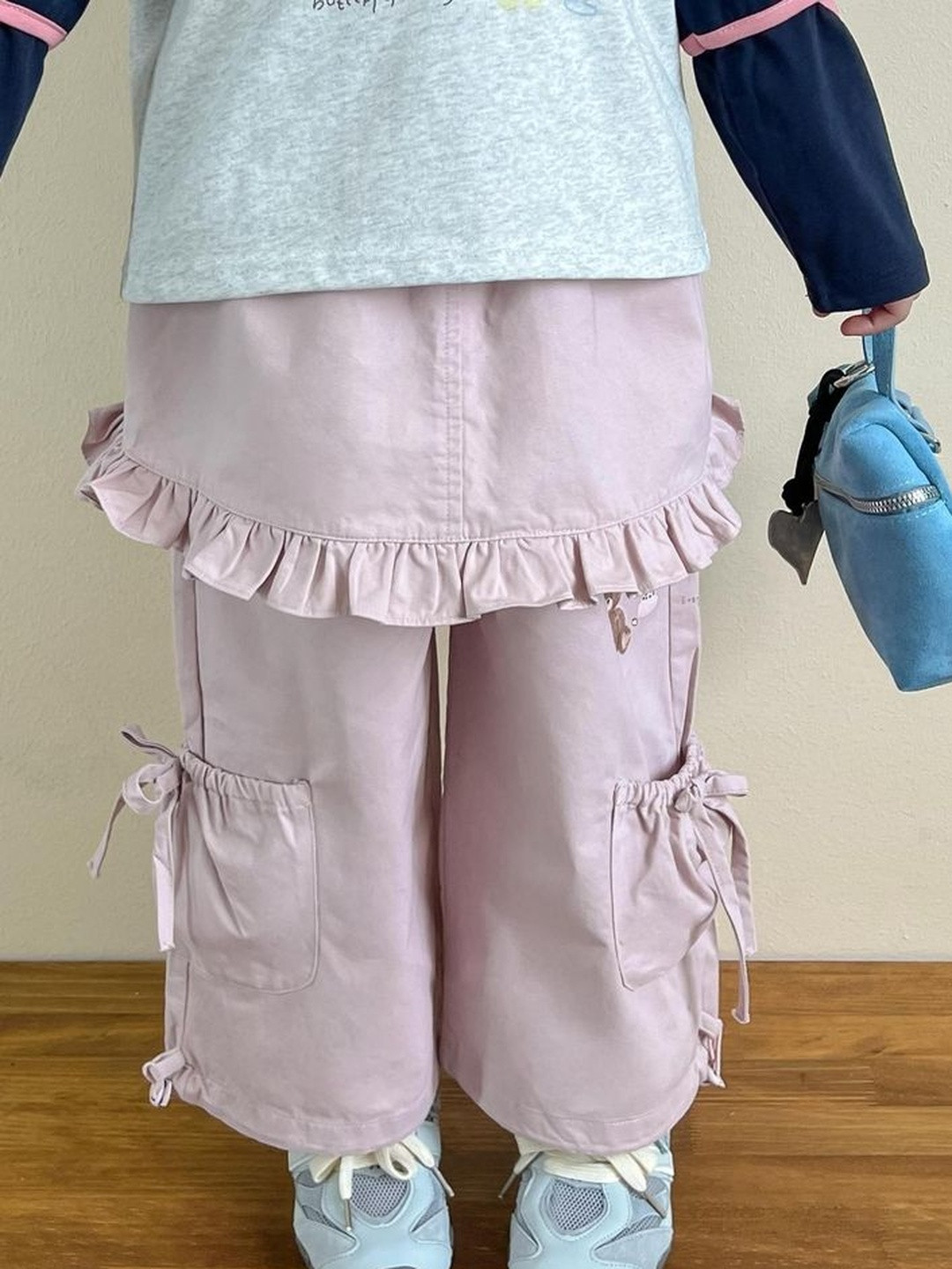LULU & SKY Girls Ruffled Skirt Pants