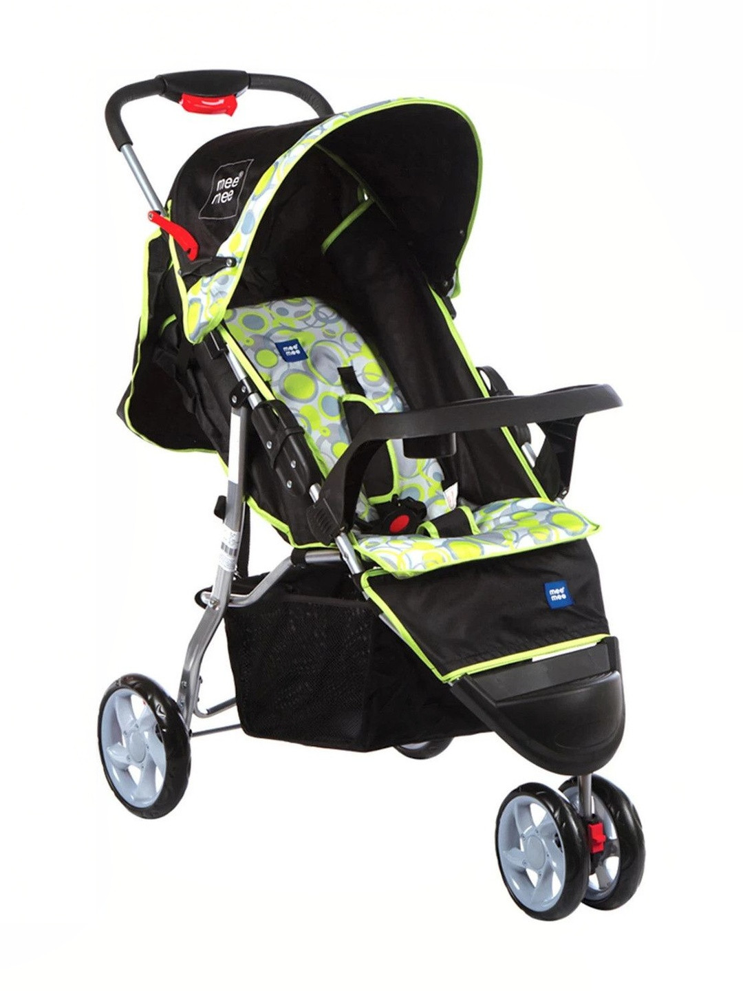 MeeMee Infants Easy to Push Baby Pram with Quick One-Hand Fo Strollers